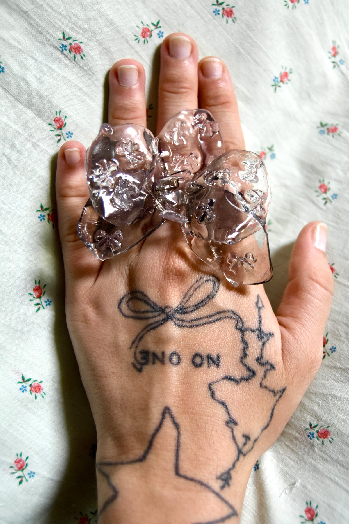 Anillo Orquídea Romántica